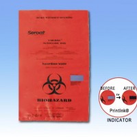 Seroat带灭菌指示功能高压灭菌袋，生物垃圾袋