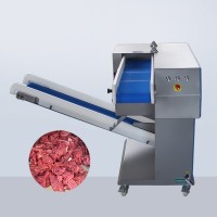 新型肉丝肉片机120R 大型切肉机 饭堂切肉丝机厂家