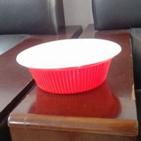 双色方便面塑料碗/封口碗/统一方便面碗/耐高温塑料碗