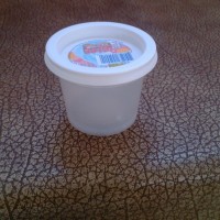 调味料用PP塑料碗,配盖子130ml酱料塑料碗