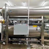 不锈钢双层杀菌锅厂家 小型全自动杀菌釜 高压灭菌锅