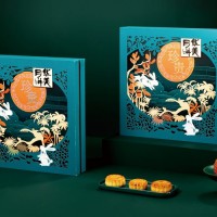 华美月饼礼盒 广式月饼厂家