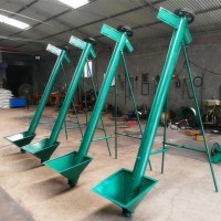 降温物料使用的螺旋输送机U型无轴绞龙物料斗提机
