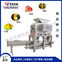 柑橘（脐橙）剥皮榨汁机，橙汁加工生产线设备