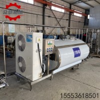 牧场用小型羊奶制冷罐 牛奶保鲜贮存设备 鸭血保鲜冷却罐储奶罐