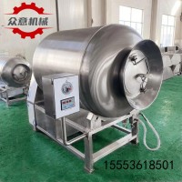 全自动预制菜真空滚揉机 肉制品变频真空滚揉机 肉类快速腌制机